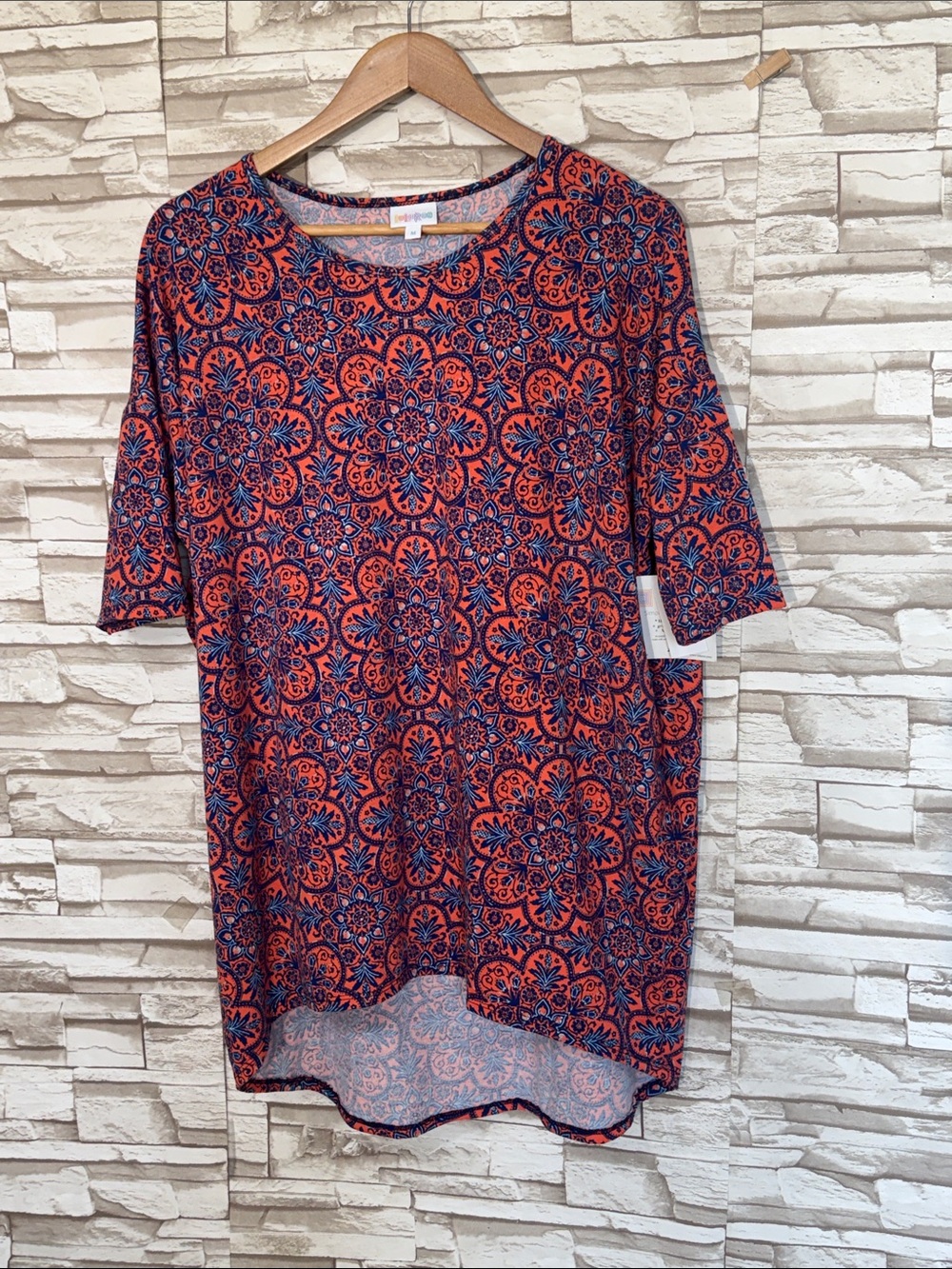 LULAROE Irma medium Floral Print Too